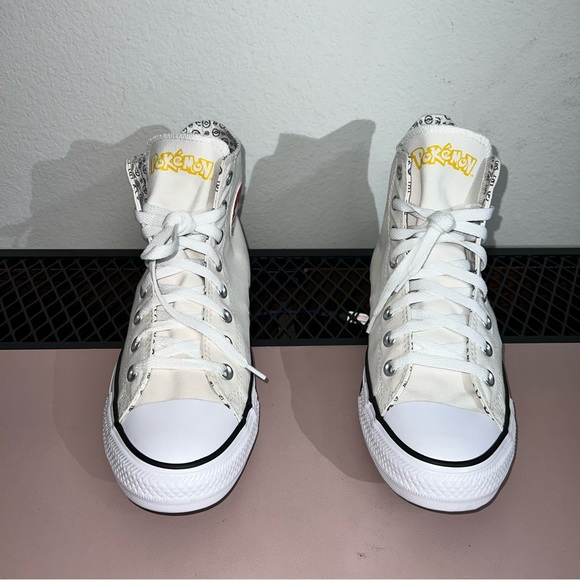 Rare Converse By You Pokémon 25th Anniversary 173149c Men Size 9 Women’s Size 11 - Picture 2 of 12